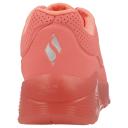 Girls Skechers Uno Ice Coral Comfy Kids Running Shoe