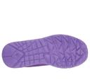Girls Skechers Uno Ice Purple Comfy Kids Running Shoe