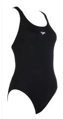 Girls Speedo Medalist Swimsuit - Black