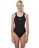 Girls Speedo Medalist Swimsuit - Black