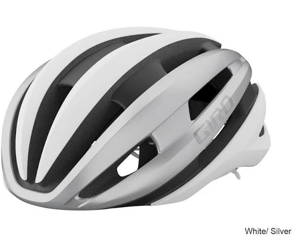Giro Synthe MIPS II Road Helmet - White/Silver Medium