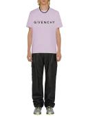 Givenchy Archetype Slim Fit T-Shirt in Cotton - Men - Purple - Size: 3XL