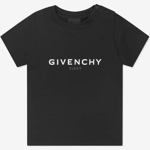 Givenchy Baby Boys Black Logo T-Shirt