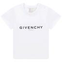 Givenchy Baby White Printed T-Shirt
