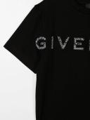 Givenchy Boys Bandana Logo T-Shirt 4 Yrs Black