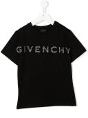 Givenchy Boys Bandana Logo T-Shirt 4 Yrs Black