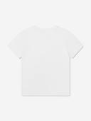 Givenchy Boys White Cotton Logo T-Shirt