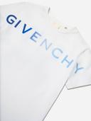 Givenchy Boys White Peace Logo T-Shirt