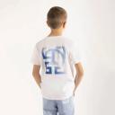 Givenchy Boys White Peace Logo T-Shirt