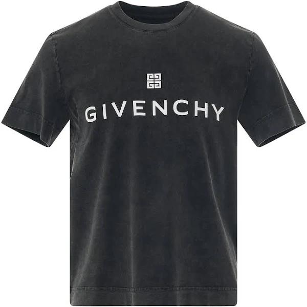 Givenchy - Classic Logo Dyed T-Shirt in Grey - M / Grey