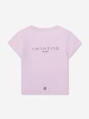 Givenchy Girls Logo Print T-Shirt in 14 Yrs Lilac