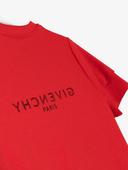 Givenchy Girls Teen Red Logo Sweatshirt Dress