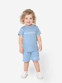 Givenchy Kids, Baby logo cotton T-shirt, Blue, 98, Baby tops