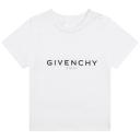 Givenchy Kids, Baby logo cotton T-shirt, White, 98, Baby tops