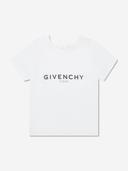 Givenchy Kids, Baby logo cotton T-shirt, White, 98, Baby tops