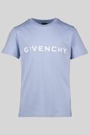 Givenchy Kids, Logo cotton T-shirt, Boys, Blue, 12A, Boys' t shirts