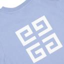 Givenchy Kids, Logo cotton T-shirt, Boys, Blue, 12A, Boys' t shirts