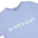 Givenchy Kids, Logo cotton T-shirt, Boys, Blue, 12A, Boys' t shirts