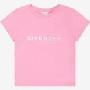 Givenchy Kids logo-print Round-Neck T-Shirt - Black