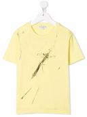 Givenchy Kids Yellow Logo T-Shirt 10Y / Yellow by Kids Atelier