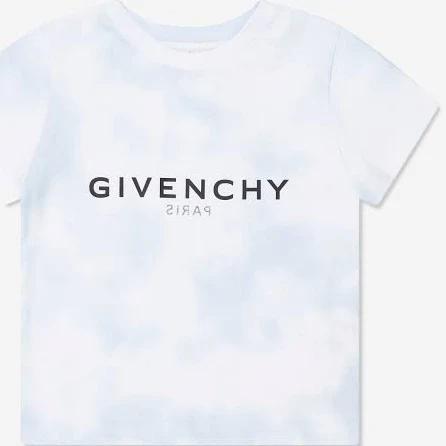 Givenchy Little Boy's Logo Cloud T-Shirt - White - Size 4