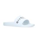 Givenchy Logo Slides - White - 43