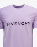 Givenchy Men's Logo T-Shirt in Lilac, Size Medium | END. Clothing
