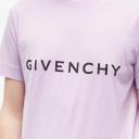 Givenchy Men's Logo T-Shirt in Lilac, Size Medium | END. Clothing