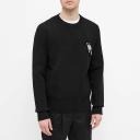 Givenchy - Men - Sweater In Viscose With Padlock - Black - Size: S