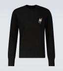 Givenchy - Men - Sweater In Viscose With Padlock - Black - Size: XS