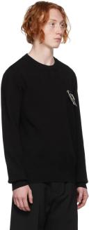 Givenchy - Men - Sweater In Viscose With Padlock - Black - Size: XS