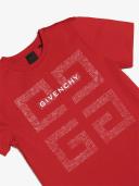 Givenchy Sale - Red Logo Print T-Shirt - 5 Years - Boy