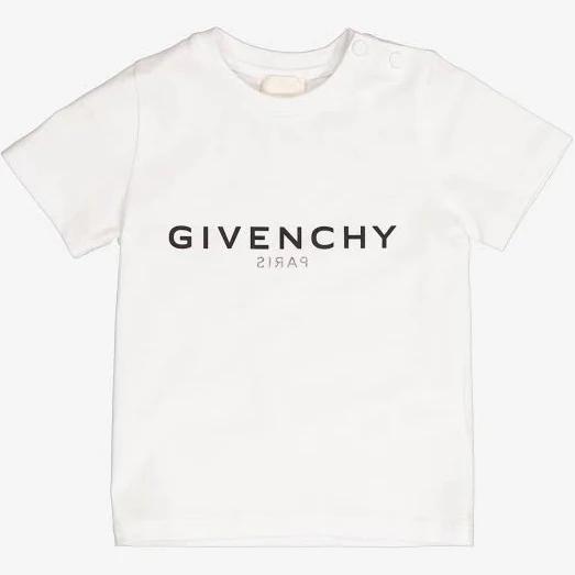 Givenchy Sale - White Logo T-Shirt - 12 Months - Boy