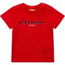 Givenchy Short Sleeves Tee-Shirt - H05195 Bright Red / 12 Months