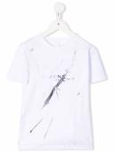 Givenchy White Cotton Logo T-Shirt