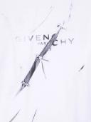 Givenchy White Cotton Logo T-Shirt