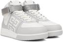 Givenchy White & Gray G4 Sneakers