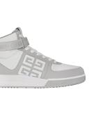 Givenchy White & Gray G4 Sneakers