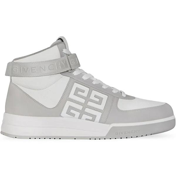 Givenchy White & Gray G4 Sneakers