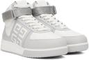 Givenchy White & Gray G4 Sneakers