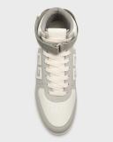 Givenchy White & Gray G4 Sneakers