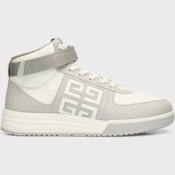 Givenchy White & Gray G4 Sneakers