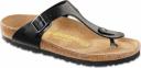 Gizeh Cork Graceful Licorice Birko-Flor Sandal- Regular/Wide, 37