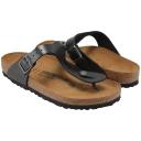 Gizeh Cork Graceful Licorice Birko-Flor Sandal- Regular/Wide, 37