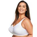 Glamorise - 48F - Made to Move Wire-free Support Bra White