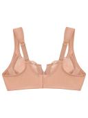Glamorise Low Cut Wonderwire Lace Bra - Capuccino - 14G Capuccino