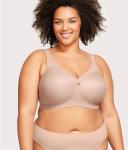 Glamorise MagicLift Active Support Wire-free Bra - Black - 16DD