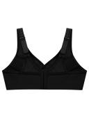 Glamorise MagicLift Active Support Wire-free Bra - Black - 16DD