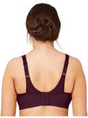 Glamorise MagicLift Active Support Wire-free Bra - Wine - 18C
