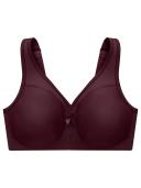 Glamorise MagicLift Active Support Wire-free Bra - Wine - 18C